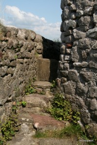 ancient steps on a right of way
