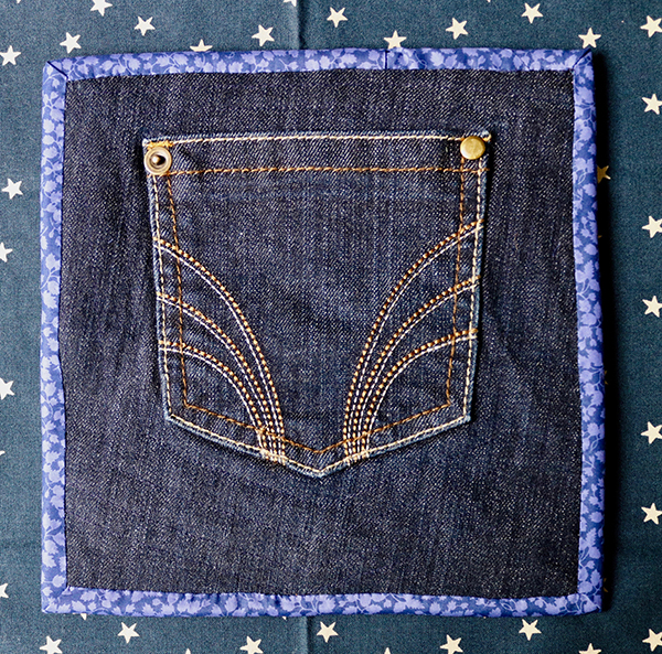 jeans pocket for extra protection